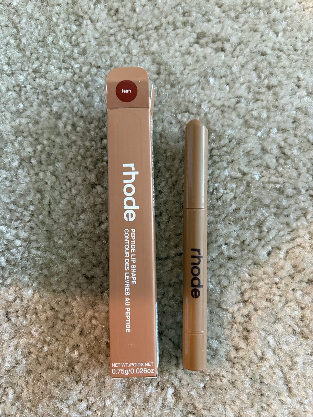 Rhode Peptide Lip Shape Lipstick - Lean (NWT)